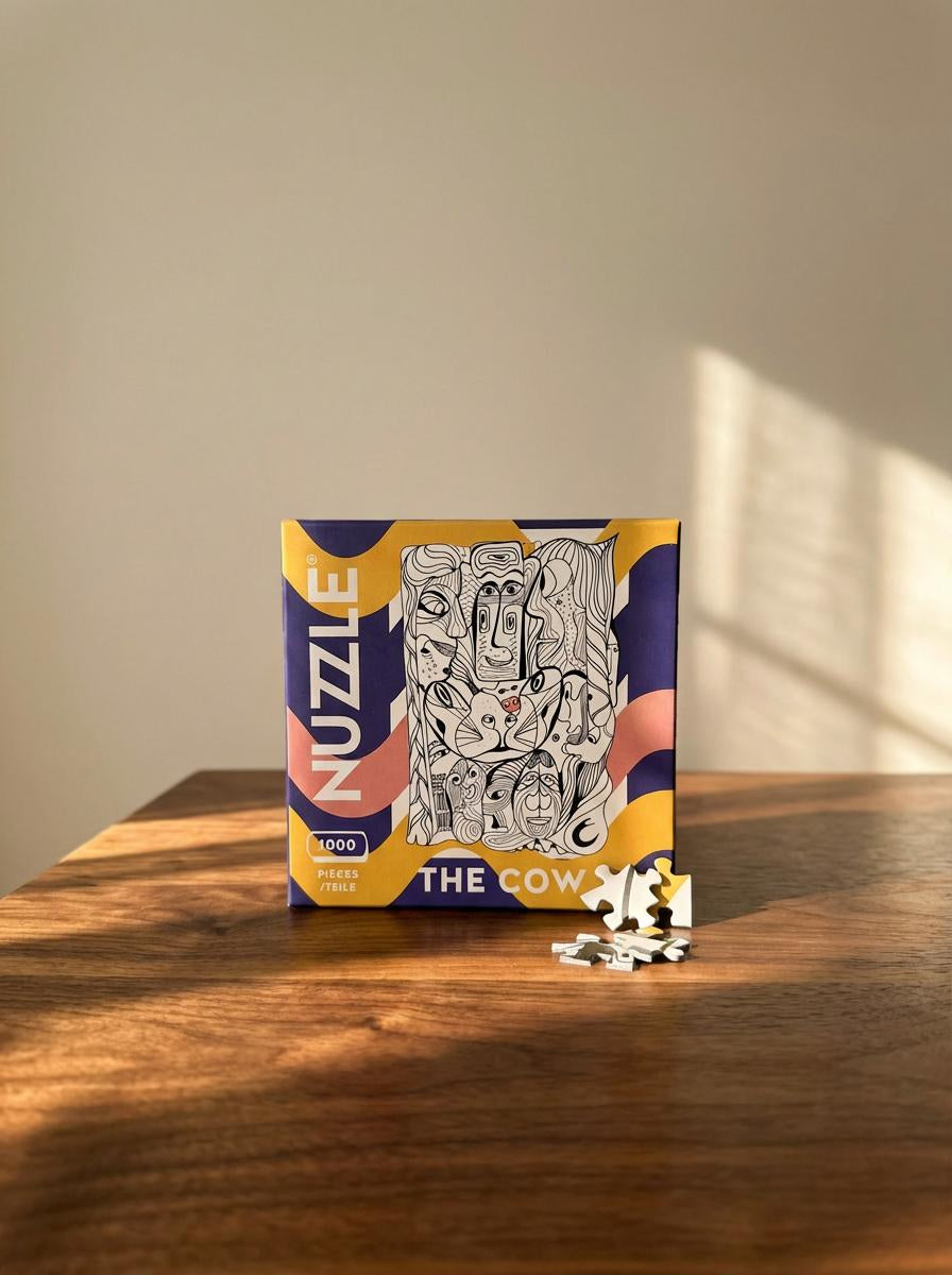 THE COW / Swiss Mindful Puzzle (1000 pieces)